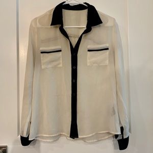 Off-White Chiffon button you